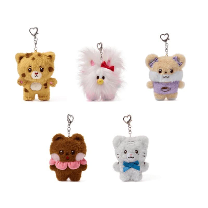 Kpop Idol ILLIT Boneca De Pelúcia Wohee Yunah Minju Brinquedos Bolsa Chaveiro Pingente