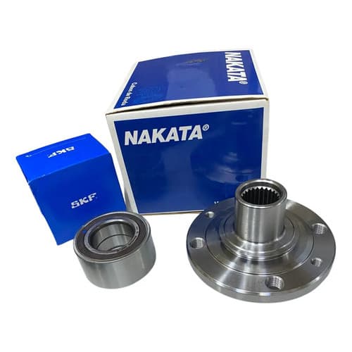 Cubo De Roda Dianteiro C/ Rolamento Novo Uno C/ Abs 22 Dente