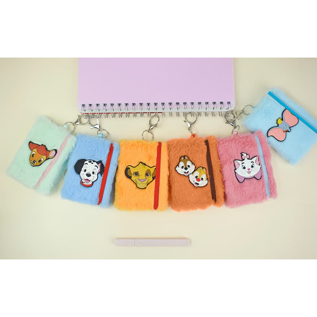 Mini Caderno Fluffy Disney Clássicos - DAC