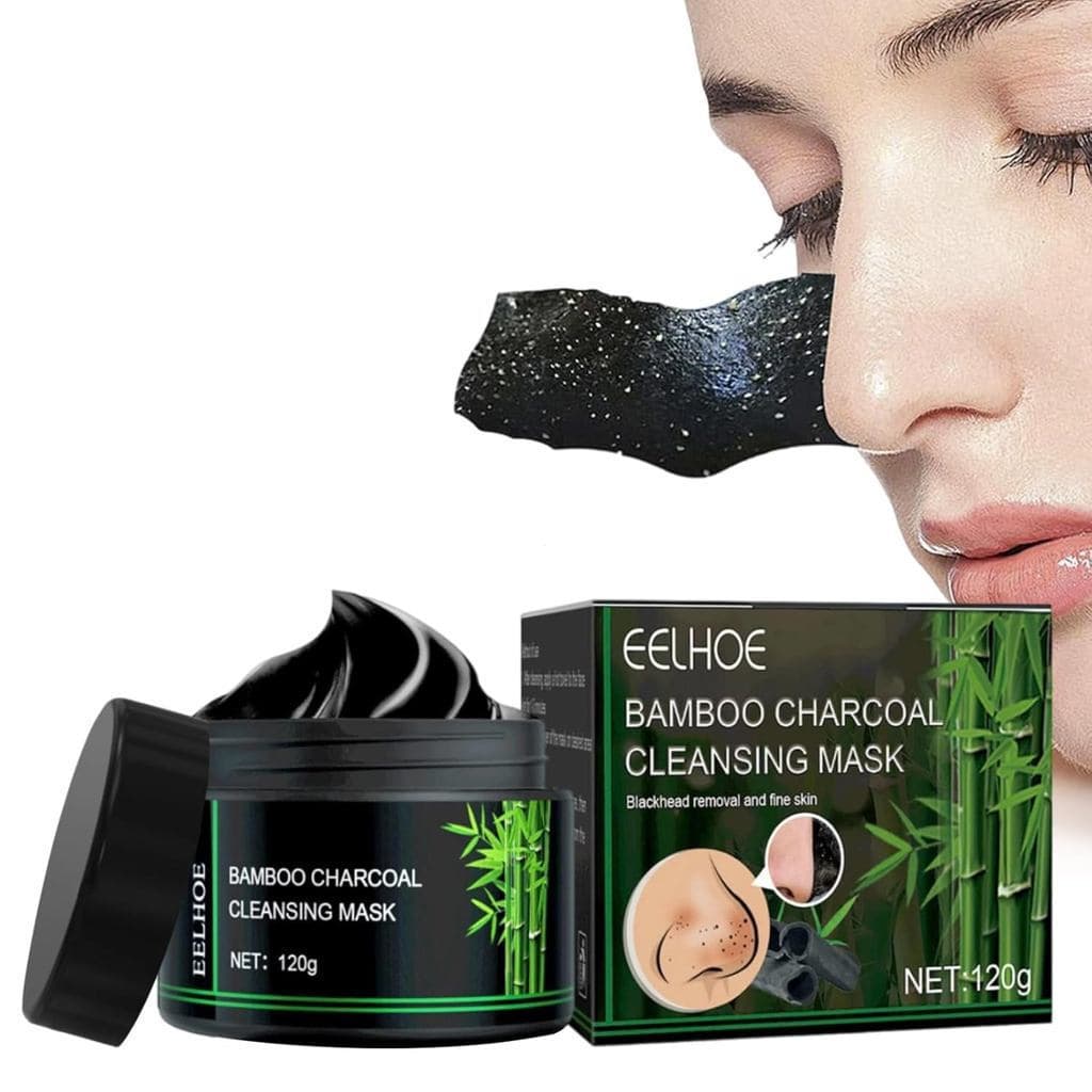 Máscara removedora de cravos, máscara esfoliante, máscara de carvão ativado, máscara de limpeza profunda, produtos de li