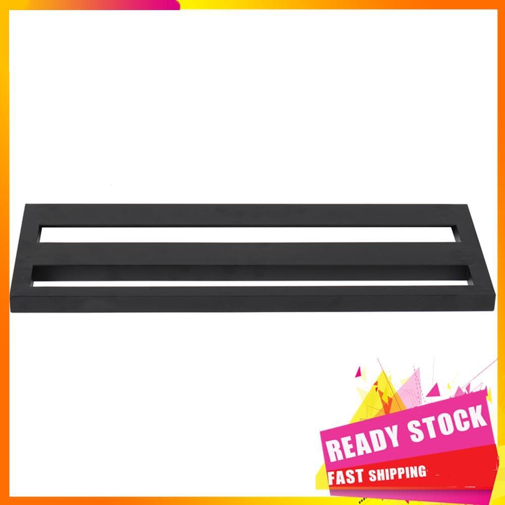 Gfgfgfgg Jonlaki placa de pedais de efeito de guitarra de liga de alumínio com bolsa de transporte, design leve e