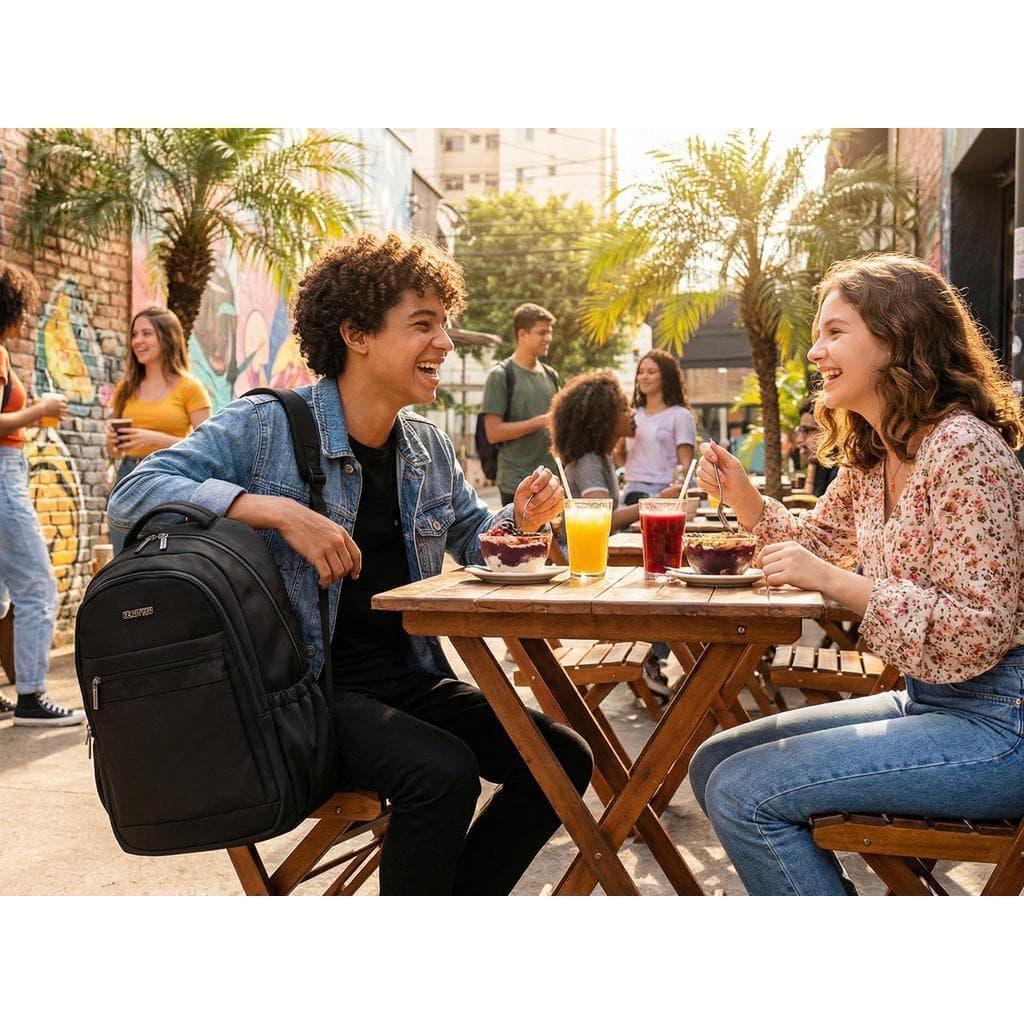 Mochila Unissex Premium para Uso Diário com Grande Capacidade e Design Ergonômico