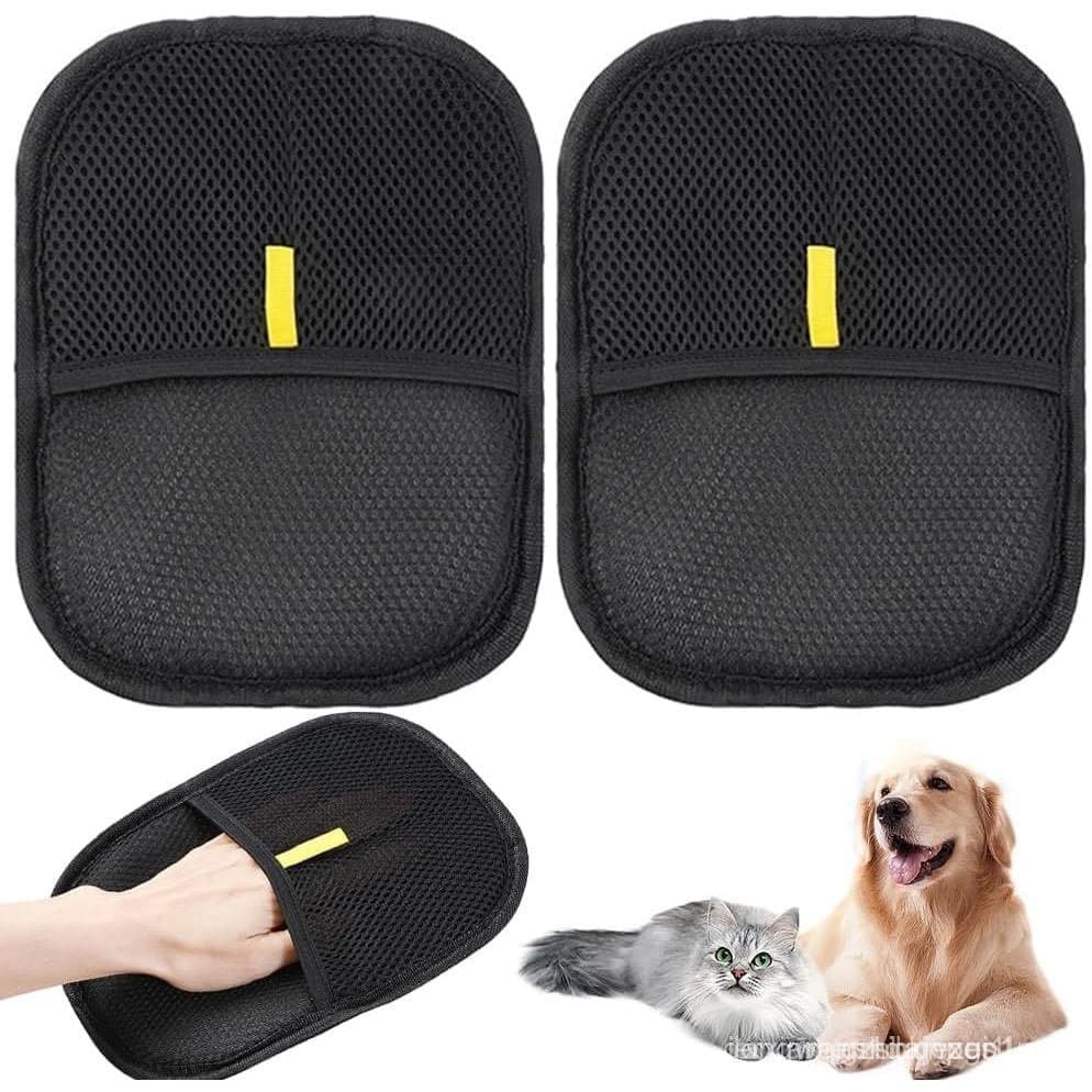 Luvas Antiestáticas para Remoção de Pelos de Animais de Estimação, Luvas para Cuidado de Gatos, Luvas Reutilizáveis para