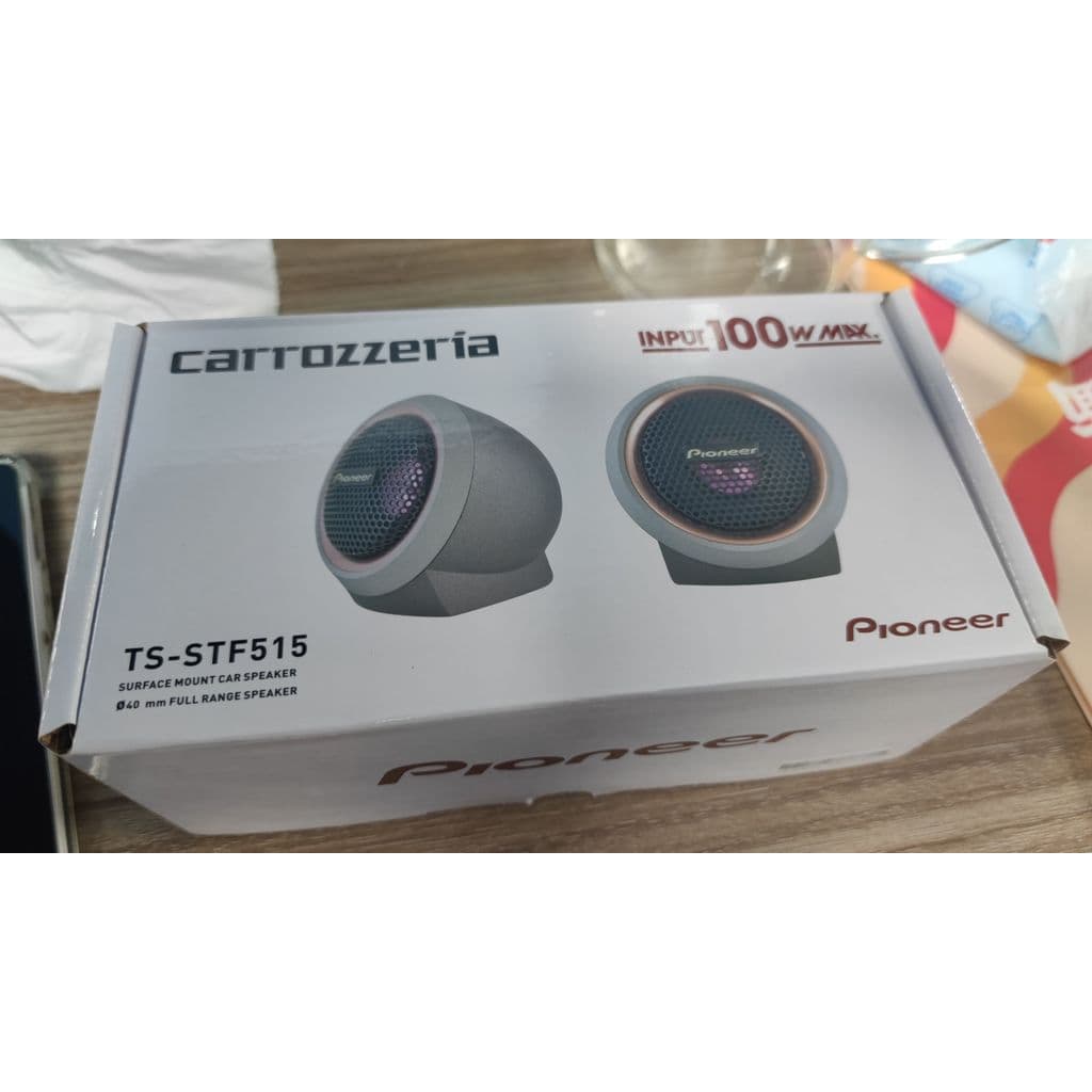 Carrozzeria TS-STF515 Alto-falante de tom médio com Base de áudio de alto-falante externo para carro