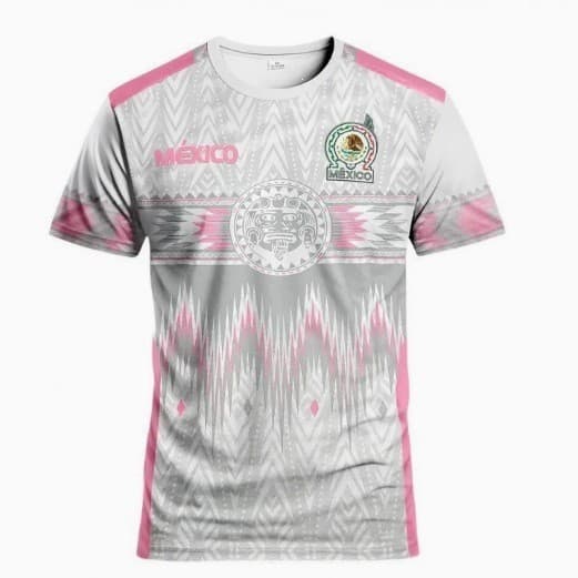 2026 Cross-Border estilo mexicano fã camisa 3d impressão Digital venda quente em torno do pescoço manga curta camisa esp