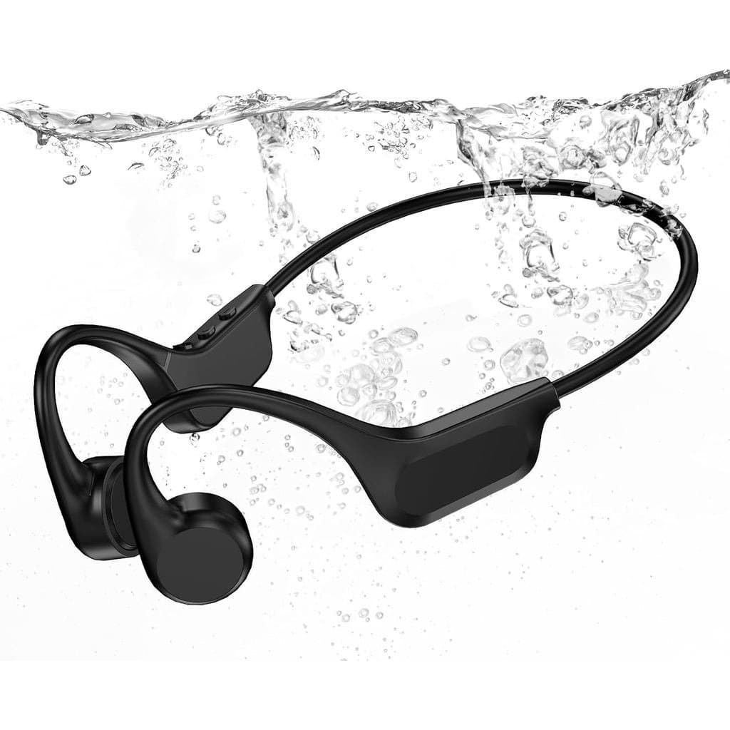 Fones de Ouvido Bluetooth de Condução Óssea-SwimBeats, Fones de Ouvido à Prova d'Água IP68 para Natação com Reprodutor M