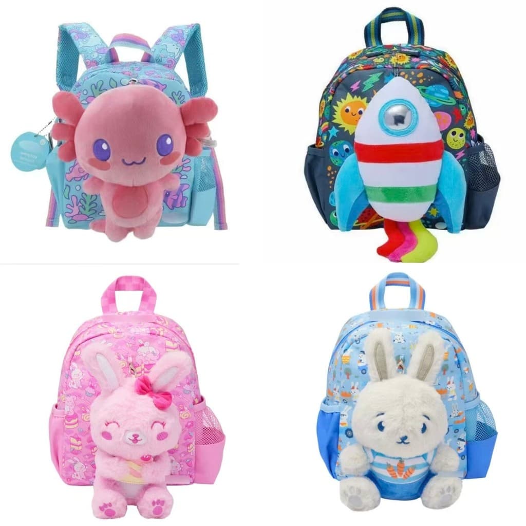 Mochila escolar australiana de tamanho pequeno para crianças, mochila escolar pequena fofa para jardim de infância