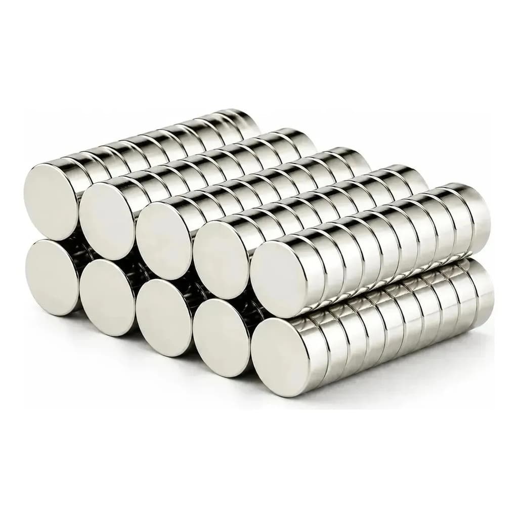 Iman Neodímio Disco Super Forte Trava Tudo 10x4 Iman 30 Pcs