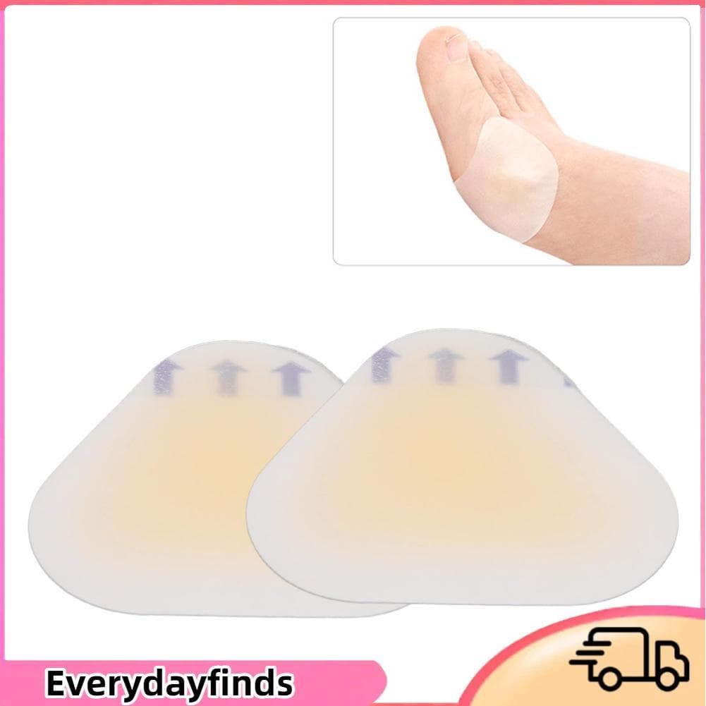 Everydayfinds-br Blaihild 10pcs Bandagens Blister Almofadas de gel Almofadas de calcanhar antiabrasão com remendo de