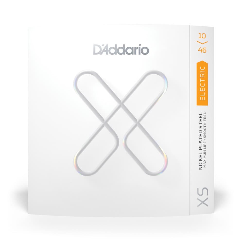 Encordoamento Guitarra 10-46 D'Addario XS Nickel XSE1046 Revestido Original Longa Durabilidade