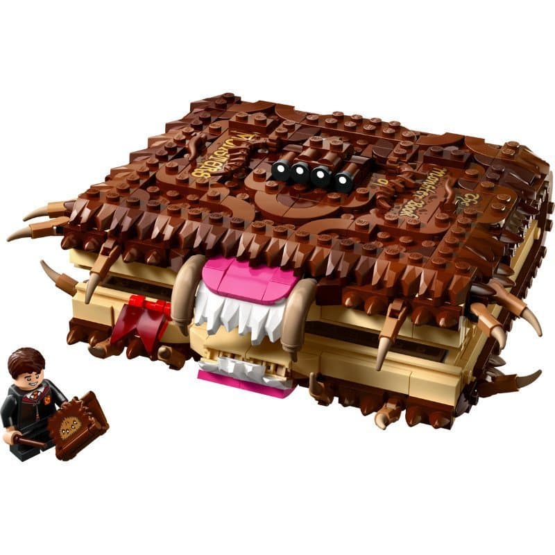Harry Potter Livro Monstruoso de Monstros - 518 Peças de Blocos de Construção Compatíveis, Edição de Colecionador