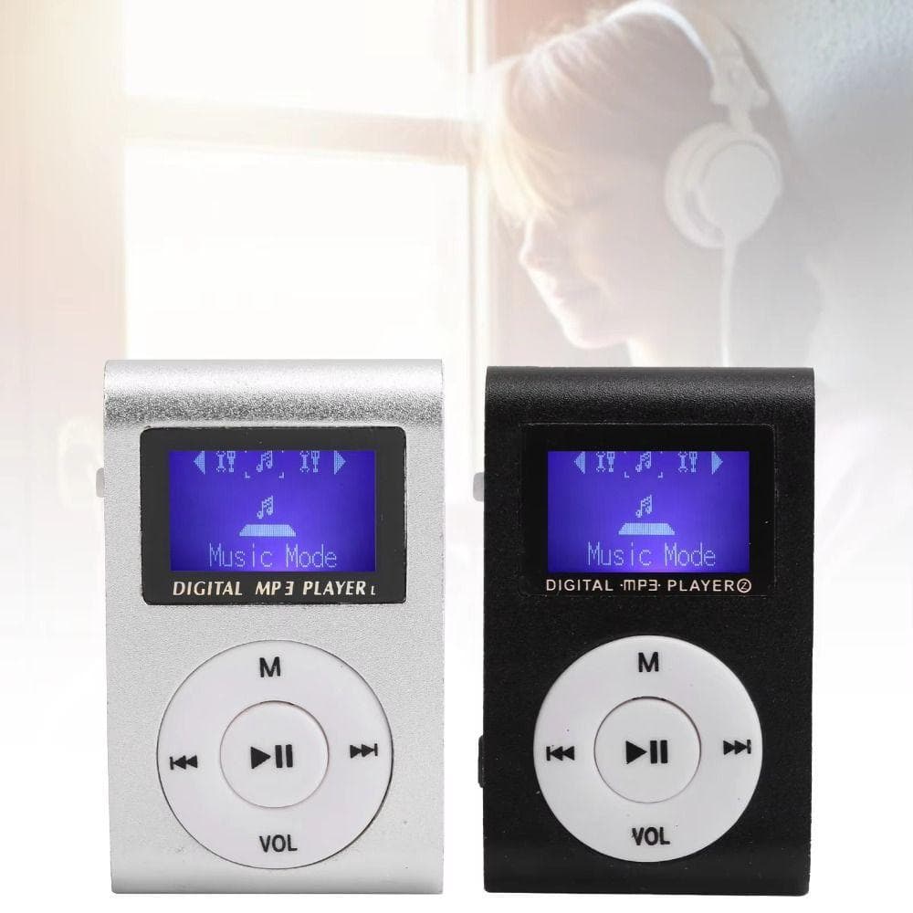 NEDFS USB MP3 Music Players , Slot Para Cartão Com Tela LCD Mini MP3 Portátil , Suporte SD TF
