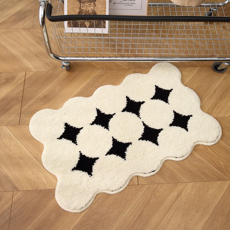 [Novo produto] quarto reunindo tapete antiderrapante pé tapete tira longa em forma especial tapete de cabeceira banheiro