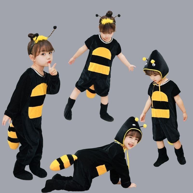 [YCF] Fantasia de animal infantil, fantasia de Cosplay de abelha formiga, fantasia de dança de jardim de infância