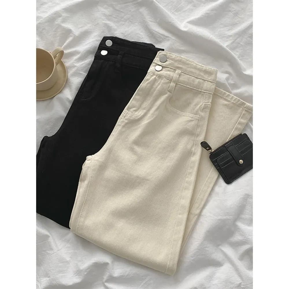 Calças de brim femininas verão mais magro olhar moda roupas femininas 2021 novo estilo versão coreana nicho Design elega