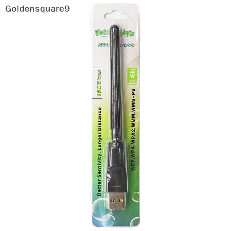 goldensquare9 150Mbps Placa De Rede Sem Fio Mini USB Adaptador Wifi LAN Receptor Dongle Antena BR