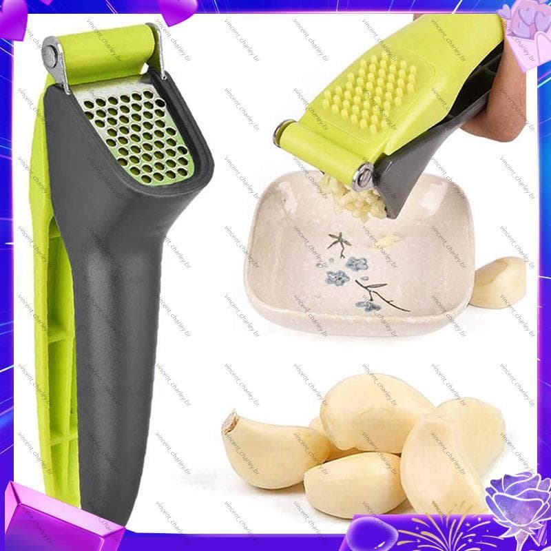 [vincent_c] Prensa De Alho-Triturador Ergonômico Para Fácil Esmagamento E Descascamento , Perfeito Uso Doméstico Profiss