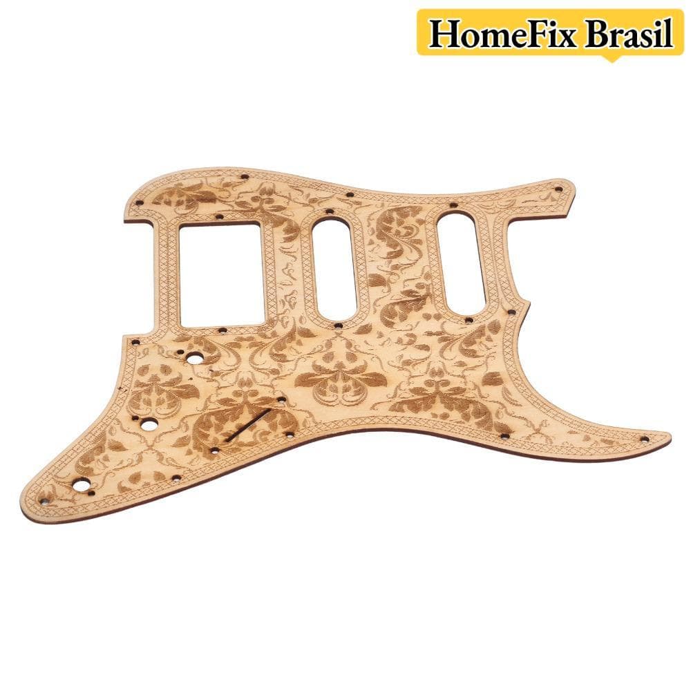 Pickguard De Guitarra Elétrica FAYSHOWS , Colorido , Conjunto De Pré-Carregado