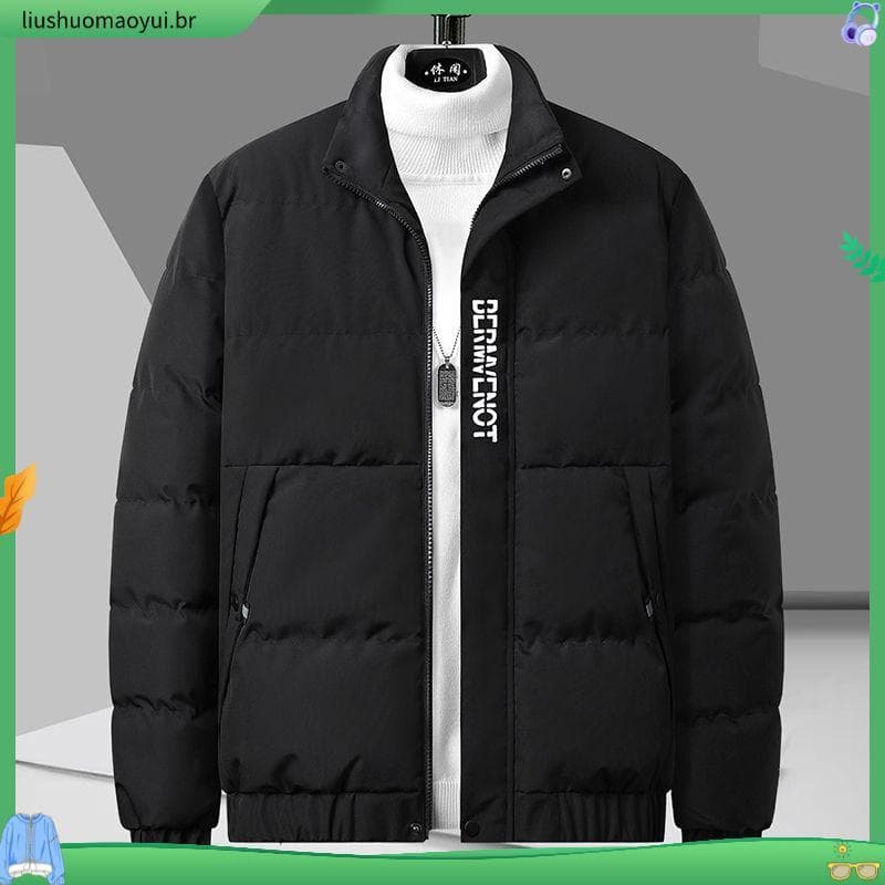 Jaqueta acolchoada de inverno grossa acolchoada jaqueta masculina novo estilo na moda jaqueta Casual juventude jaqueta n