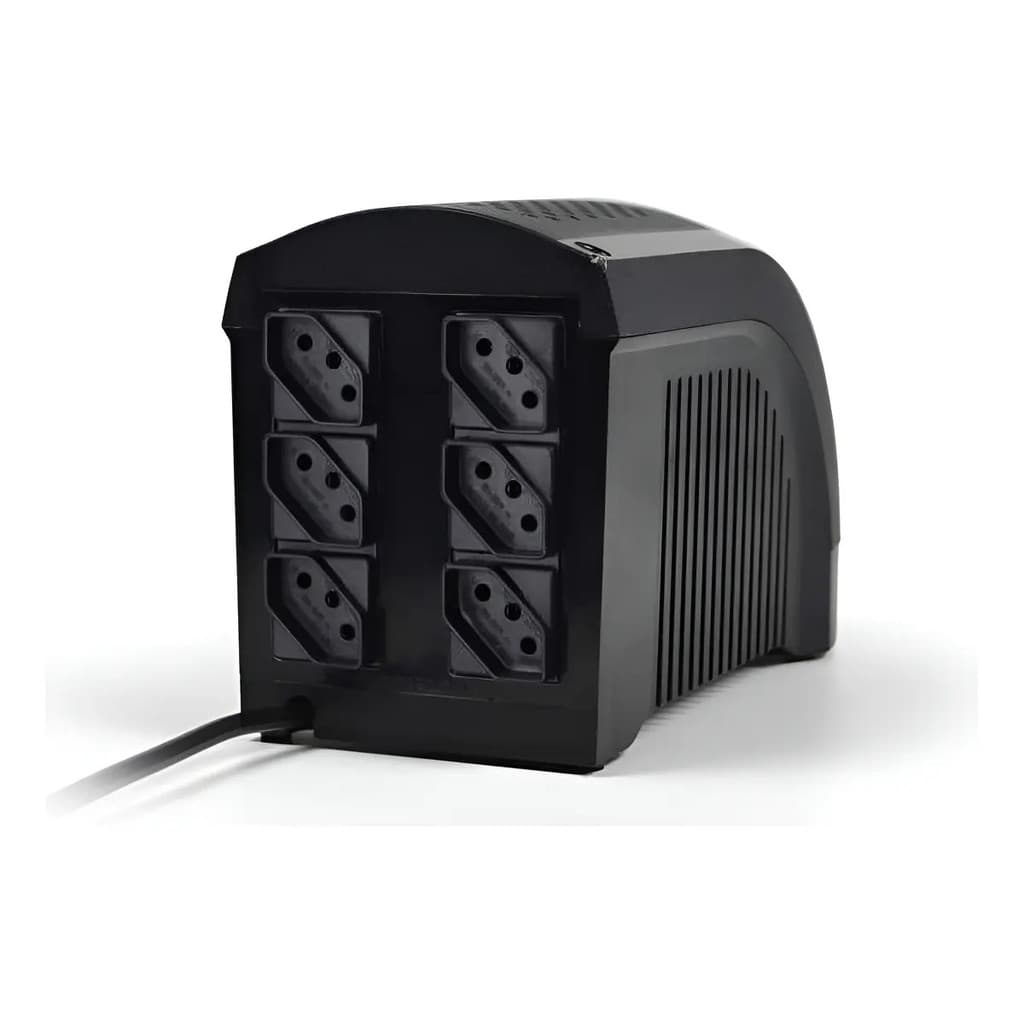 Nobreak Ts Shara Ups Mini 600VA Monovolt 6 Tomadas 115V REEMBALADO