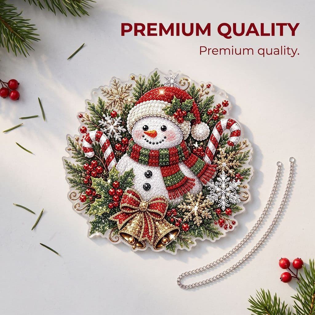 Moldura De Arte De Strass De Férias DIY-Pintura De Diamante 5D Para Exibição De Parede De Halloween E Natal