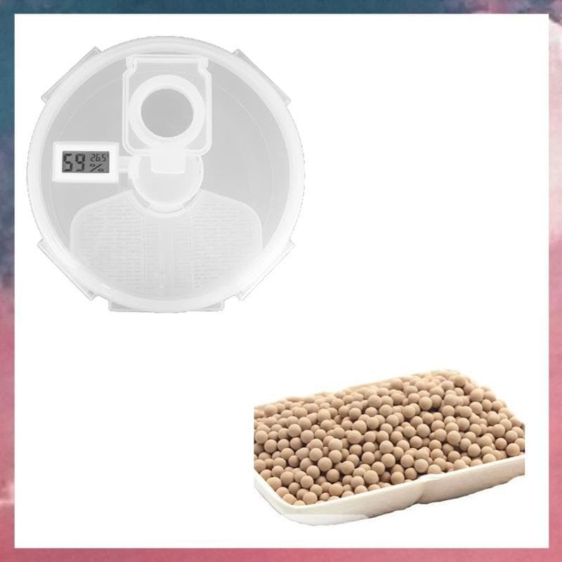(Rjqx) 1 Pcs Caixa De Secagem De Tampa De Impressora 3D Para Laboratório A1/A1mini X (Com Peneira Molecular Desumidifica