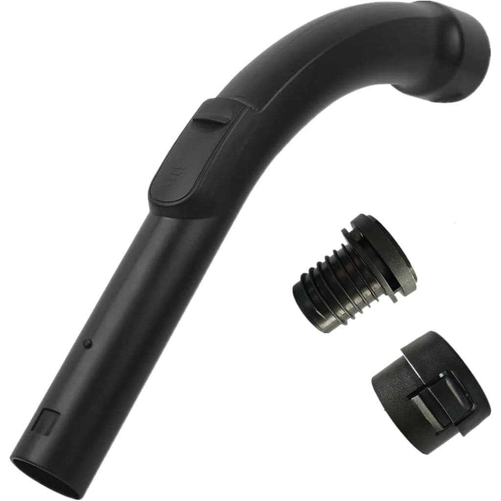Vacuum Plastic Bent End Hose Compatible with Miele S2110, S501, S524 Compact C1 C2 C3 S4 S5 Canister Vacuum Attachments