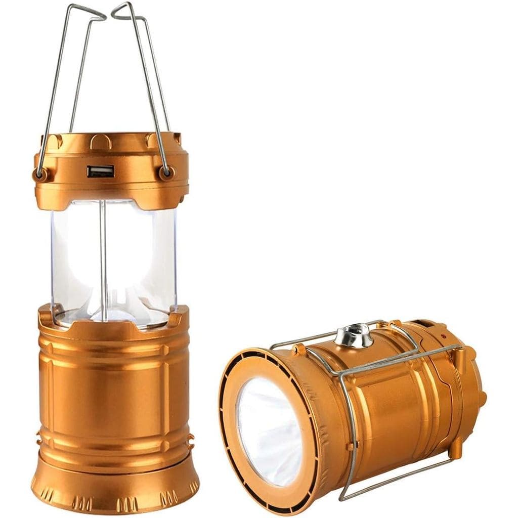 Lanterna de Camping LED Censinda, Lanterna Solar e Recarregável, Dobrável e Portátil para Uso Diário/Camping/Caminhadas/