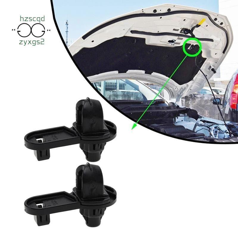 Para J11 NV200 65773CY00B Clipes De Ilhó De Haste De Suporte De Capô De Carro-2 Peças Conjunto OA