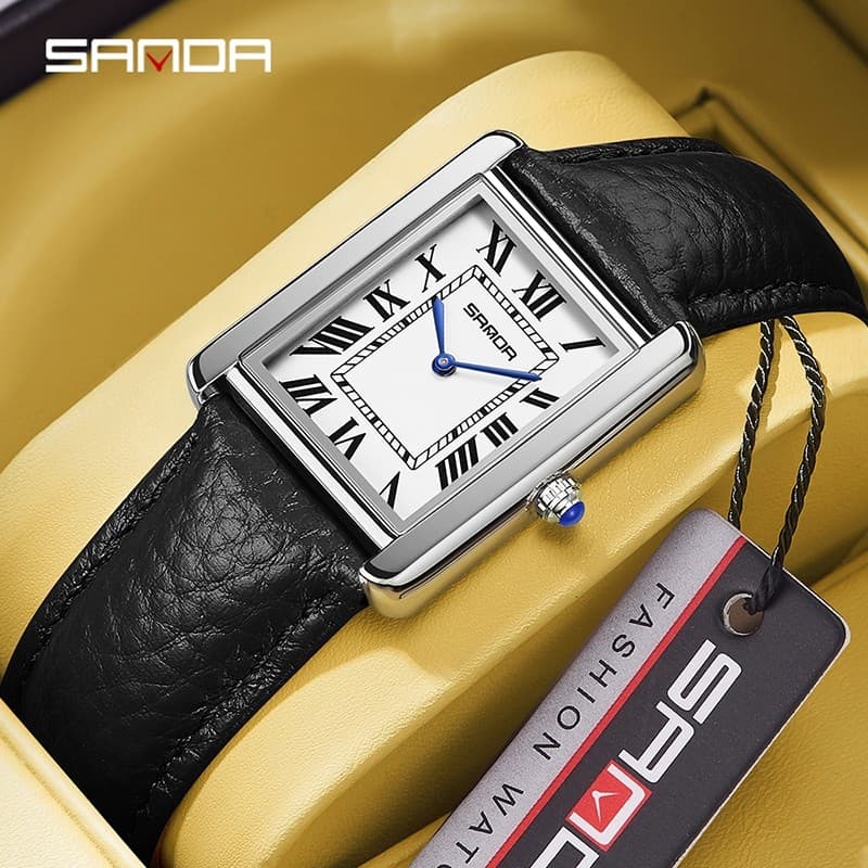SANDA Moda Personalidade Negócios Senhoras Charme Relógio De Quartzo 1108-9031-4