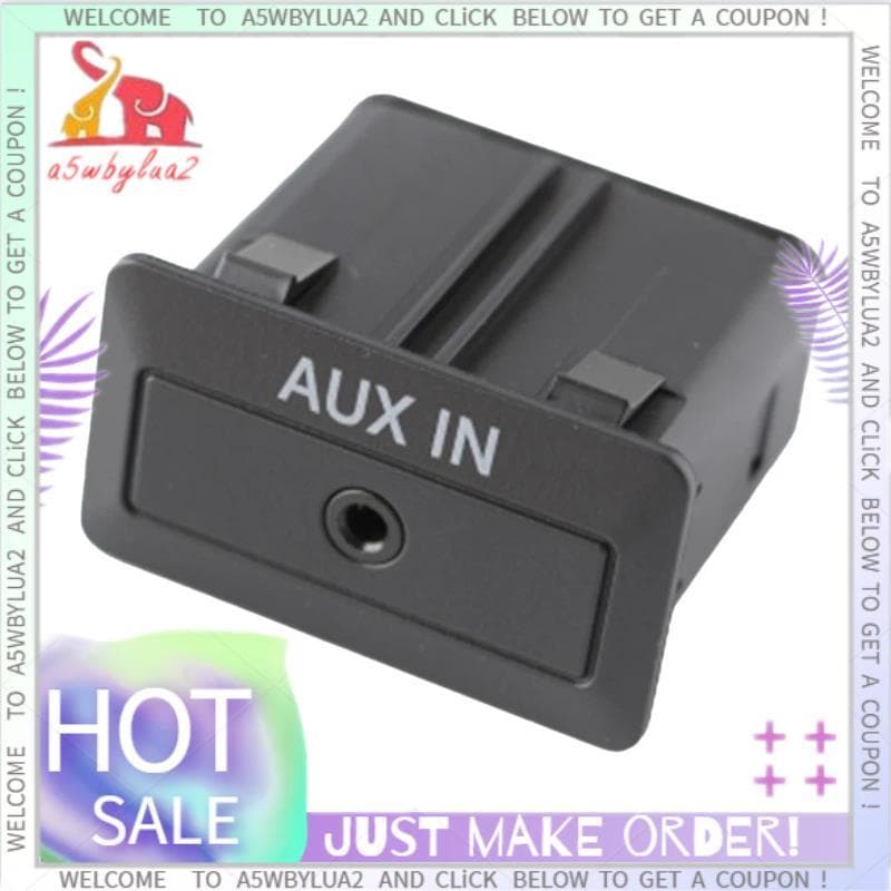 Interface De Soquete De Áudio AUX Para Console Central De Carro 3 2010-2013 1pcs TD74-66-DFX-5717 Tomada