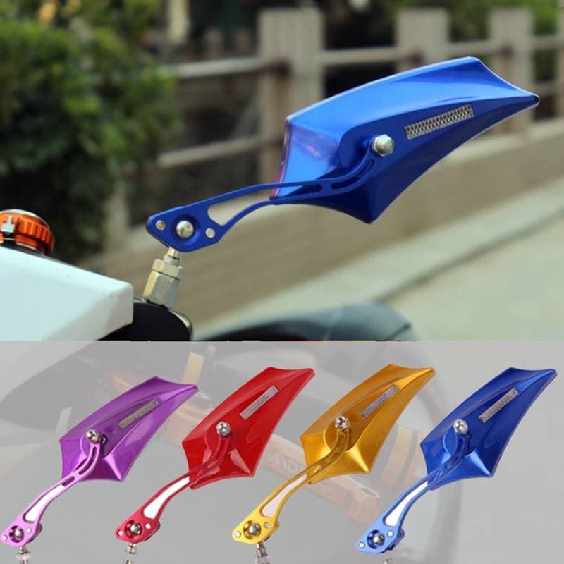 ADS Universal Motocicleta Moto Bicicleta Retrovisor Lateral Scooter ATV Espelhos Retrovisores Retrofit Decorações BR