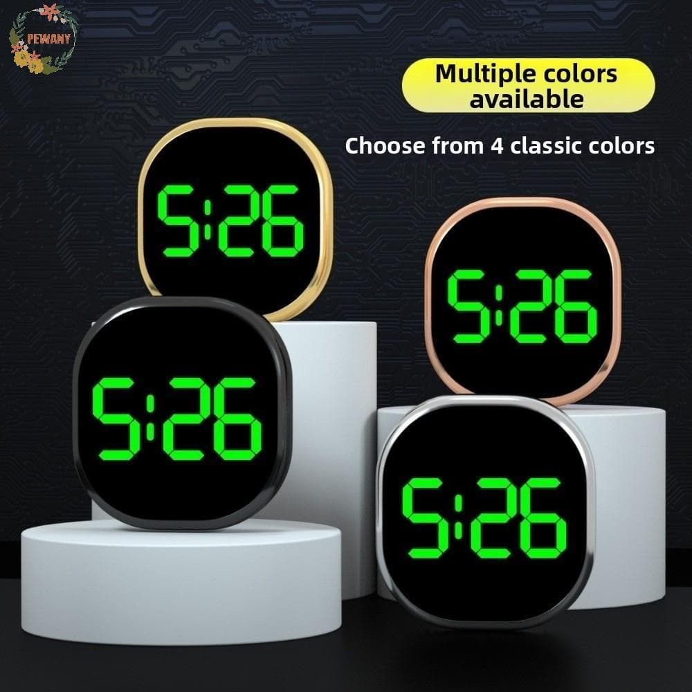 PEEWANY1 Relógio Do Painel Carro , Luminoso De Exibição De Tempo LED Ativado Por Toque , Simples
