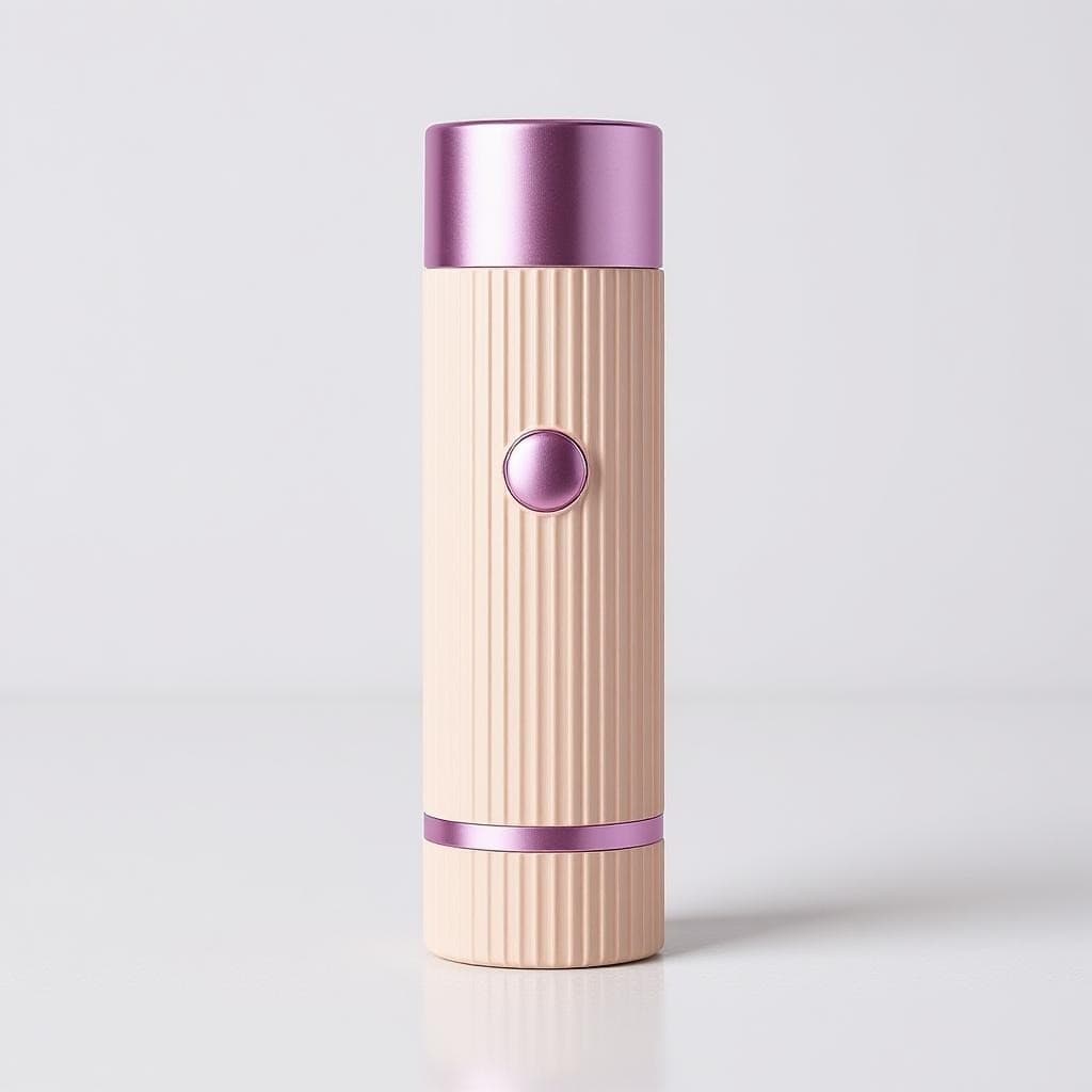 Depilador Elétrico Portátil para Remoção de Pelos Feminino Rosa