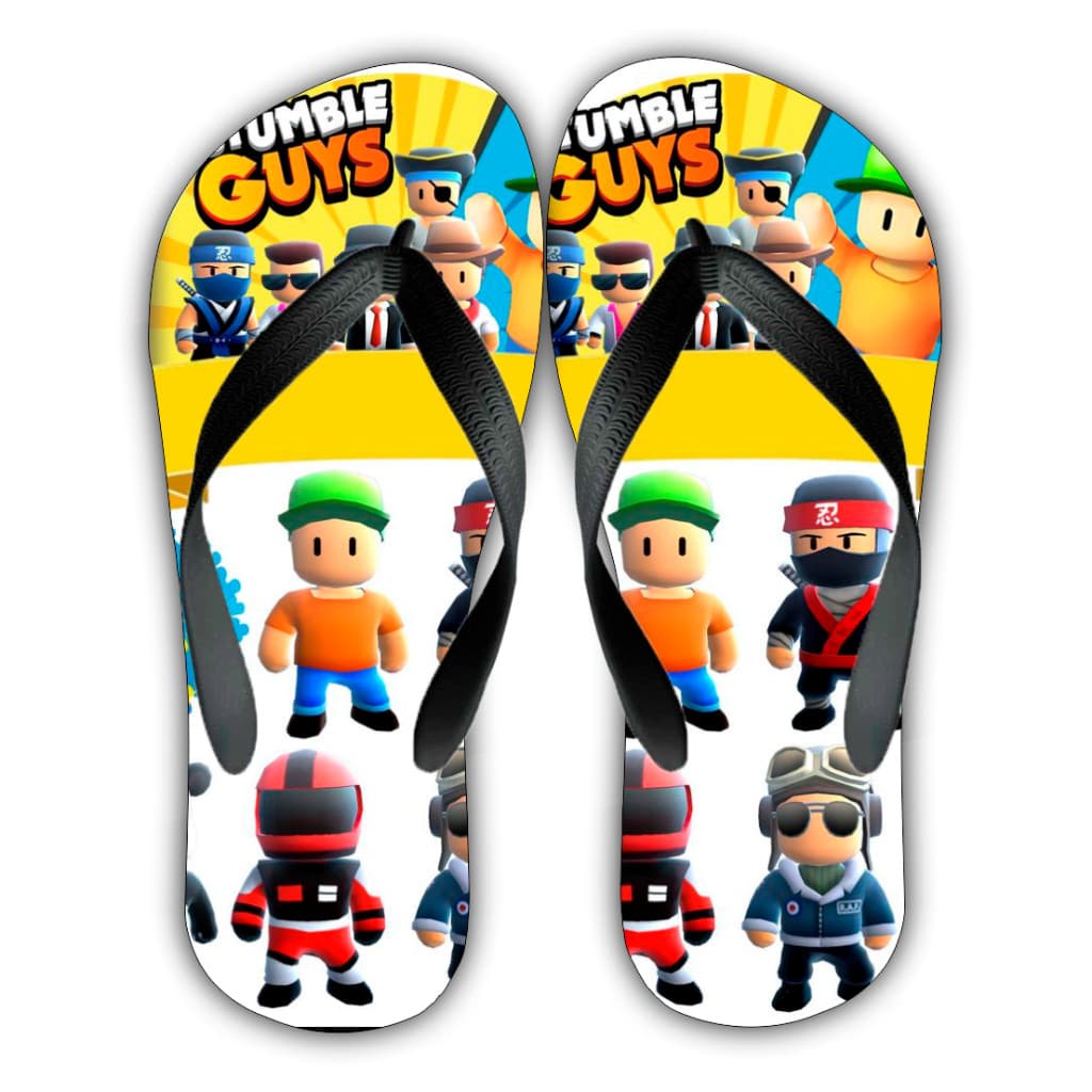 Chinelo Stumble Guys Game Jogo Celular Lançamento 2026 Novo