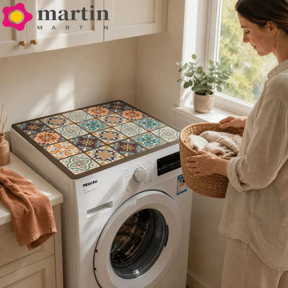 Tapete Protetor Superior Da Arruela MARTIN , Almofada Estilo Boêmio Linha Minimalista , Esteira Absorvente Do Secador