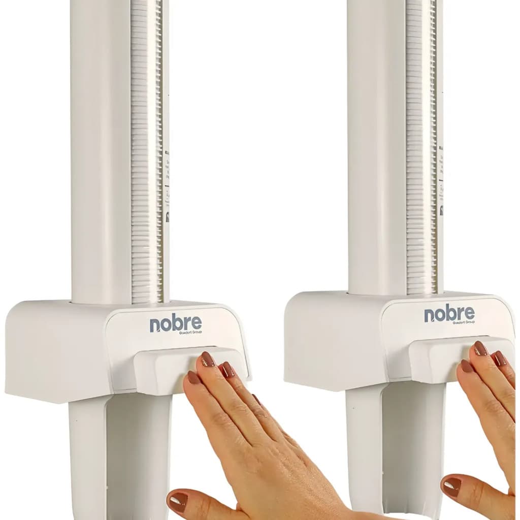 Kit 2 Dispenser Parede Nobre Copo Descartável 180ml e 200ml