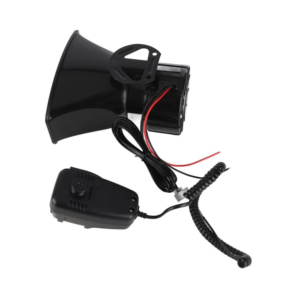 Alto-falante de sirene de buzina de carro de 7 sons Xixian - 100W 110dB ABS para carros, caminhões, motocicletas