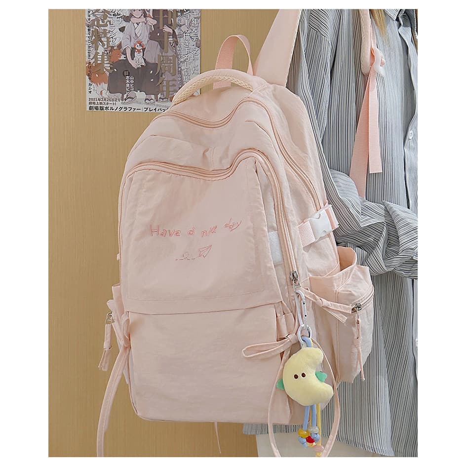 Mochila escolar de grande capacidade para meninas e meninos, adequada para alunos do ensino médio, fundamental II e fund