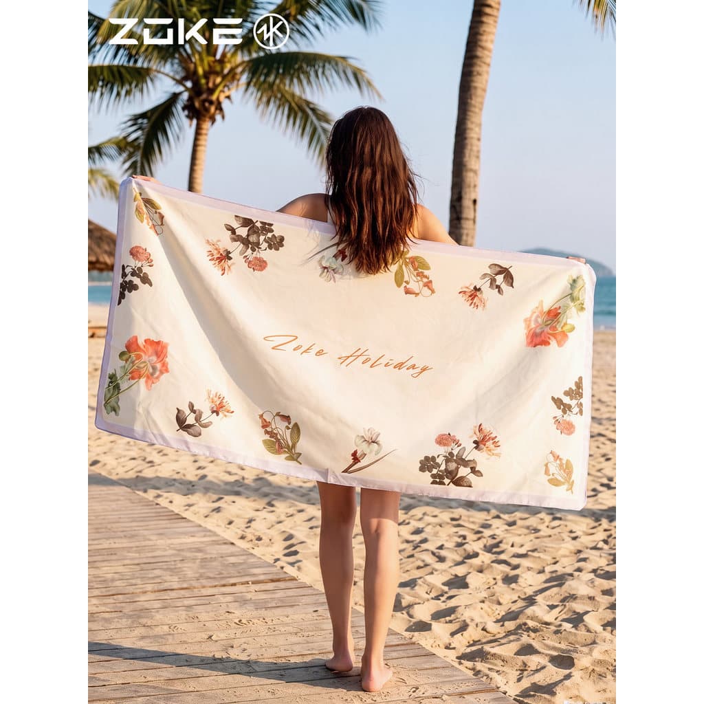 Zhuke senhoras toalha de banho de secagem rápida toalha de banho natação dedicada feminino absorvente toalha de praia ad