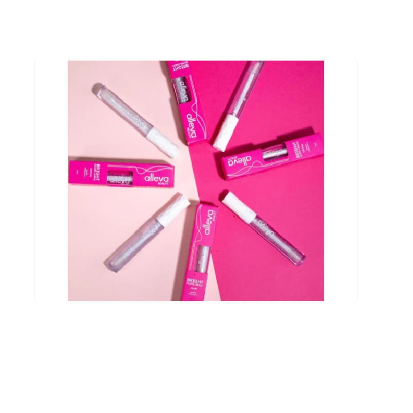 1 Uni de Gloss Labial Bright Glow  Luxe Mentol Vitamina E 5ML  Alleva Beauty