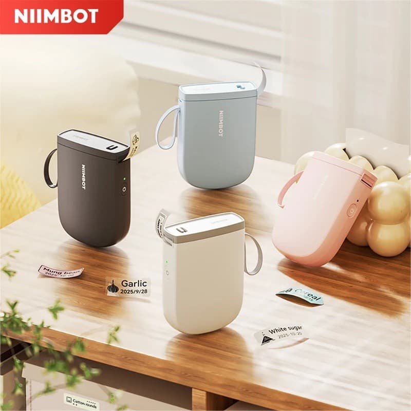 Niimbot d11 mini Impressora Sem Fio Bolso Telefone Fabricante De Etiquetas Térmicas USB Recarregável Tinta DIY Nome Preç