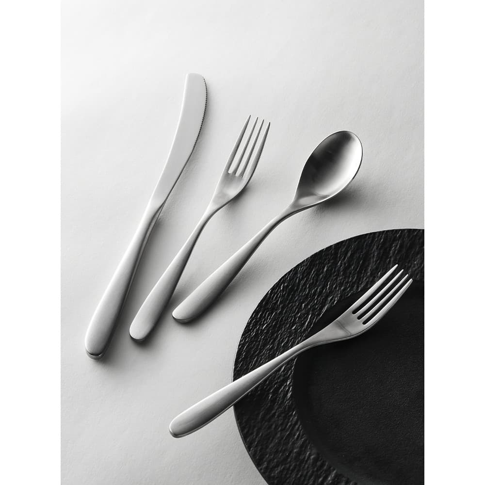 Mili estilo ocidental comida talheres 304 bife de aço inoxidável talheres especiais garfo colher conjunto de três peças