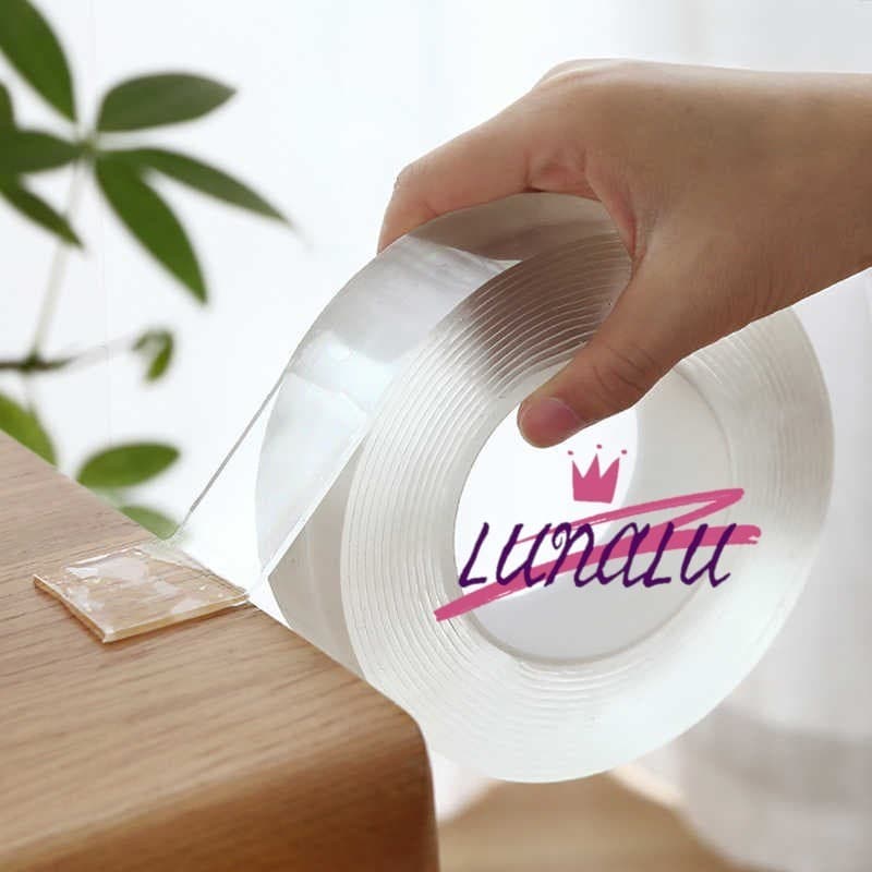 Fita Magica Dupla Face Super Forte Lavável Gel Auto Colante- BESTMIX