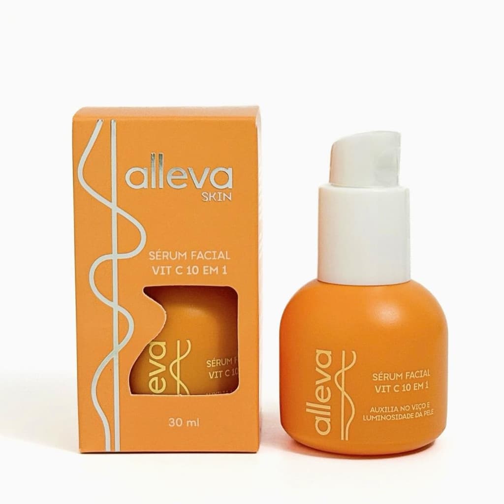 Sérum Facial Alleva Skin Vitamina C 10 em 1 30ml