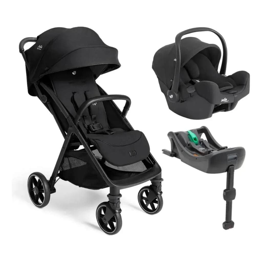 Carrinho de Bebê Parcel LX Eclipse + Bebê Conforto Raven + Base I-Snug  – Joie DO