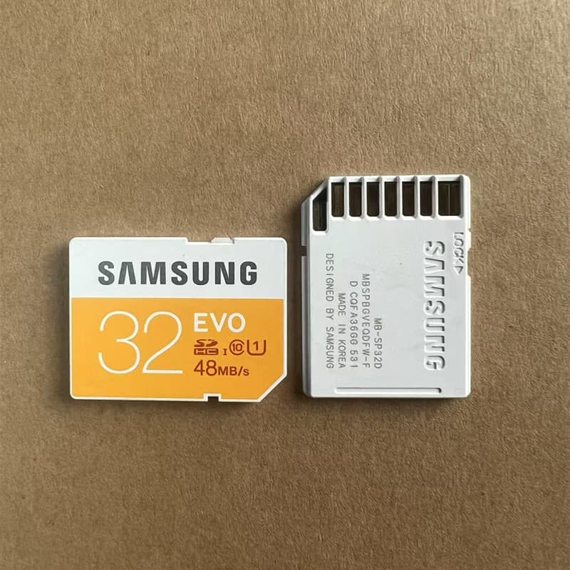 Samsung 32g evo sdhc/cartão sd de alta velocidade 48M/S ccd câmera cartão de memória câmera Digital cartão de memória