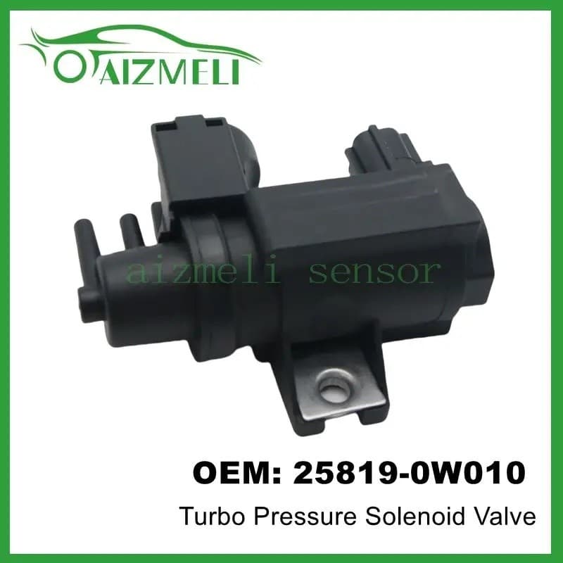 Válvula Solenóide De Pressão Turbo Do Motor HZY 25819-0W010 Para Lexus IS300 NX300 RC300 GS300 GS200t IS200t NX200t Toyo