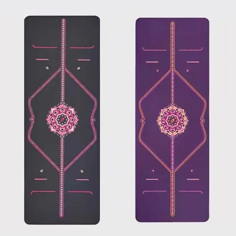 Novo tapete de Yoga de borracha Natural indústria antiderrapante absorvente de suor Fitness tapete de dança tapete domés
