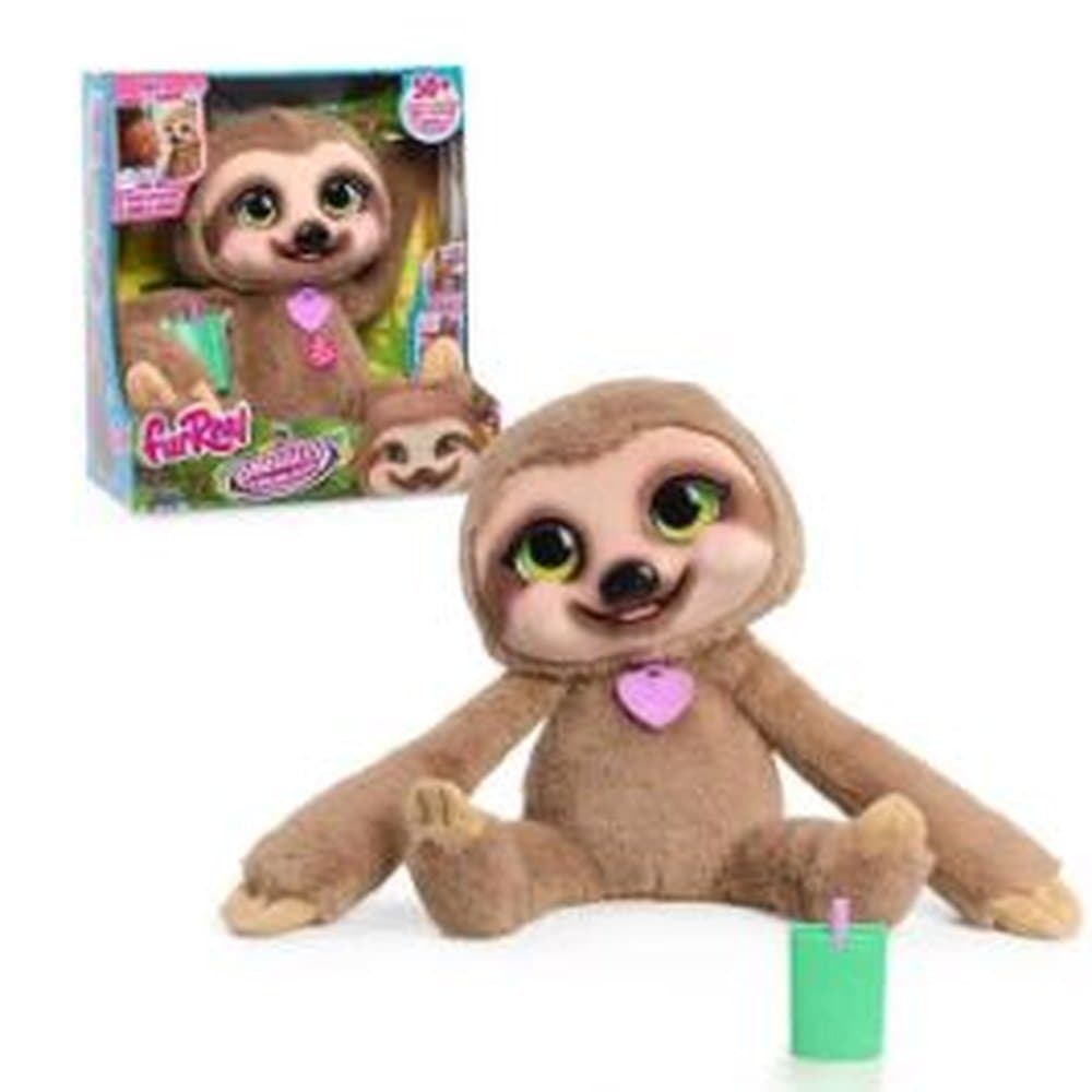 Pelúcia Interativa Preguiça Snuggles - Fur Real